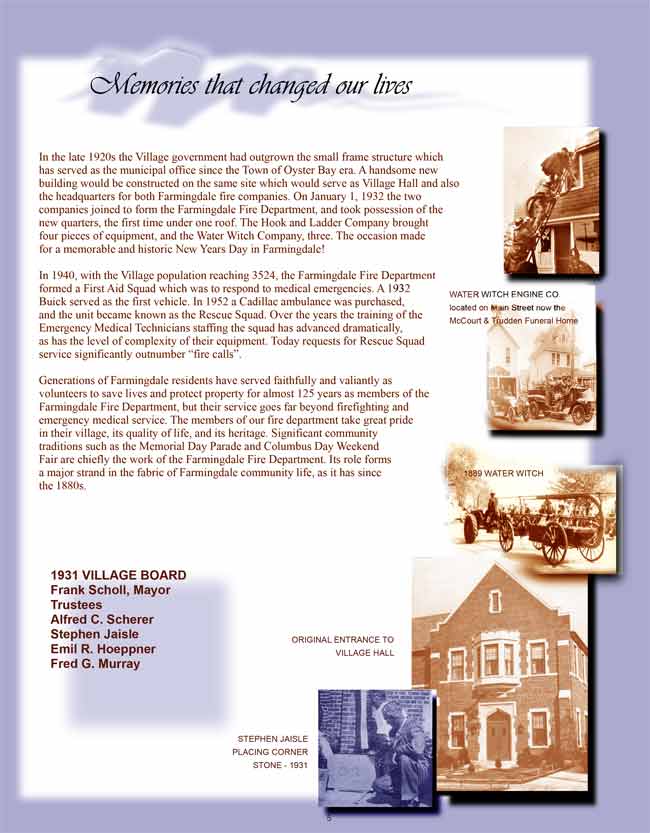 Memories that Changed Our Lives